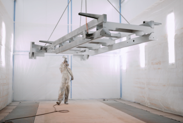 Покрасочная камера для деталей